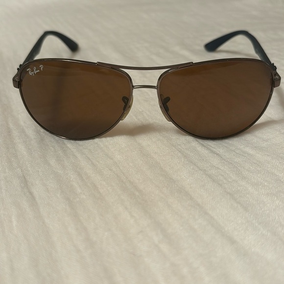 Ray-Ban Other - Men’s Carbon Fiber Polarized Ray Ban Aviator Sunglasses